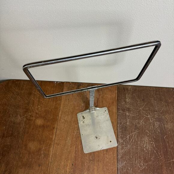 Korrect-Way Product St. Louis Mo Metal Table Diner Store Shop Sign Display - Picture 5 of 8